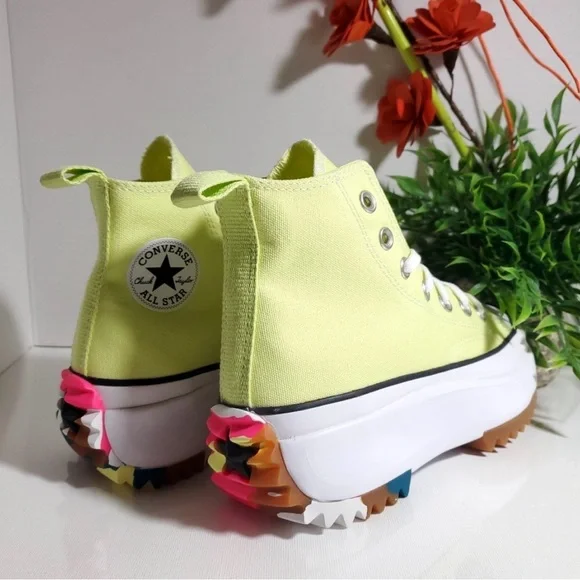 Converse Run Star Hike HI Platform Women Sz - Picture 2 of 4